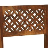 Wood CNC Dining Study Chair Set