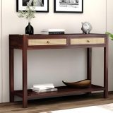 Solid Sheesham Wood Console Table
