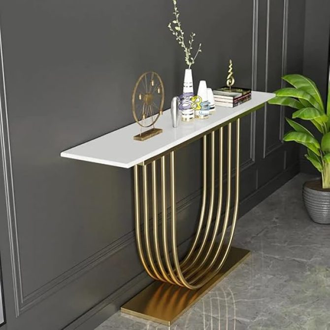 Metal U Side Tables Console Sofa Tables
