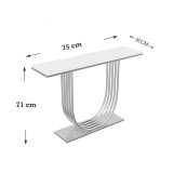 Metal U Side Tables Console Sofa Tables