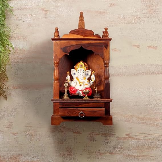 Home Wall Temple with Wall Hanger