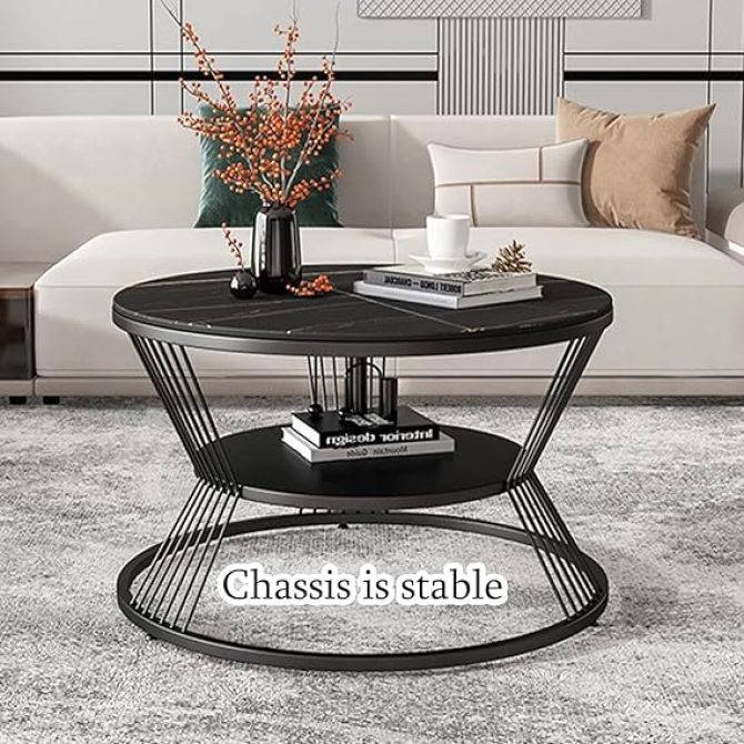 Base Handmade Round Coffee Table