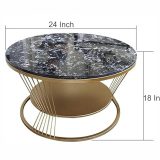 Base Handmade Round Coffee Table