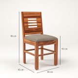 Solid Sheesham Wood 6 Seater Dining