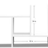 Solimo Wooden Bookshelf