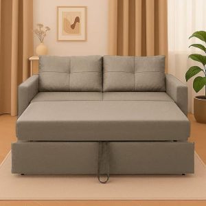 Seater Pull-Out Premium Fabric Sofa Cum Bed Sofa Set