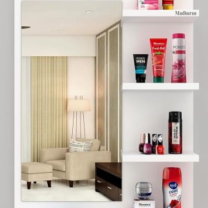 Dressing Table Mirror With Shelves