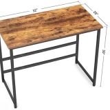 Portable Wood & Metal Computer STURDY & STABLE BUILD