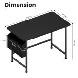 LIDBOX Office Computer Table for Home Writing