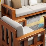 The "Heritage" Solid Wood Sofa Set